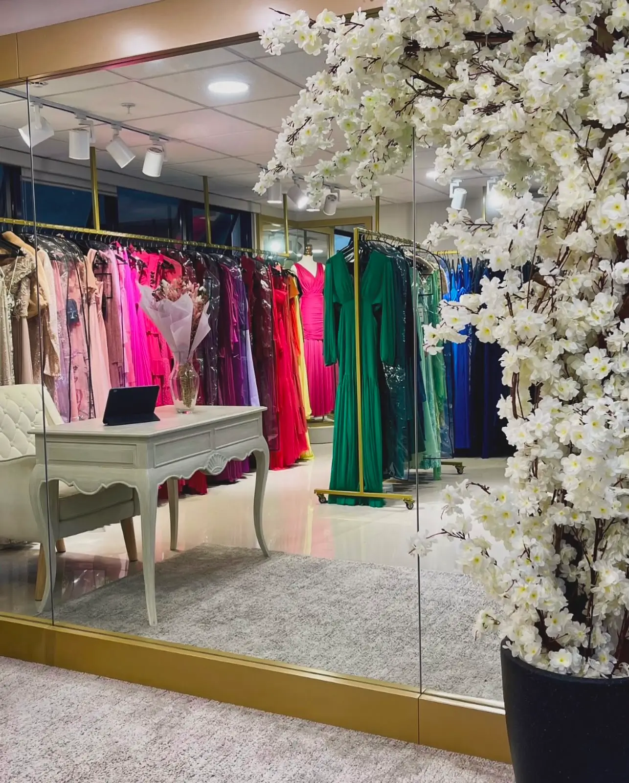 Showroom de Celina Vestidos en Miraflores